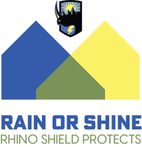 rain or shine rhino. shield protects