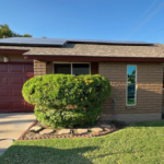 Brown Brick Home In Phoenix.