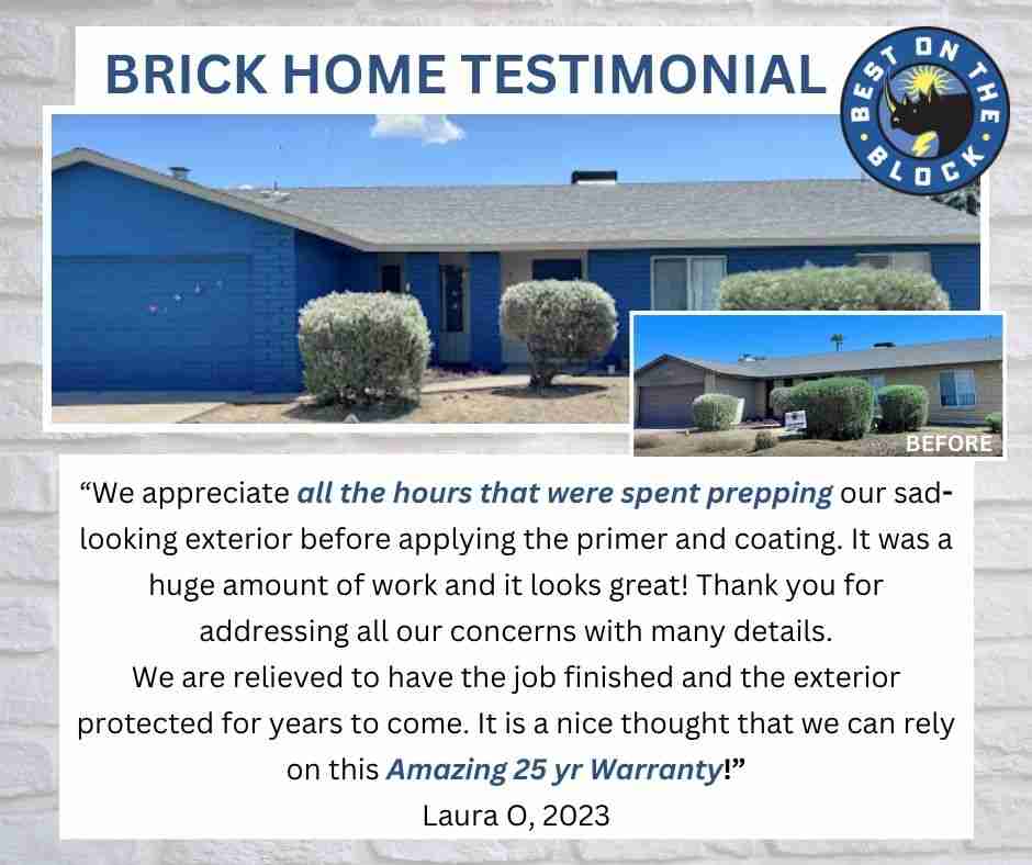 Brick Home Testimonials