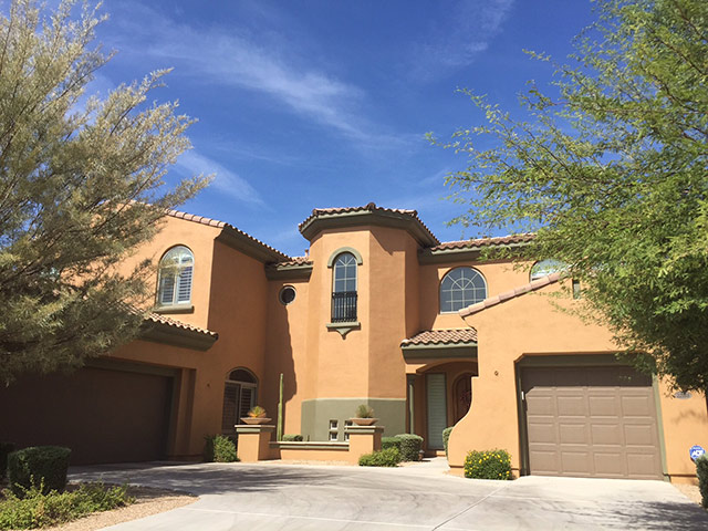 Phoenix Area Home Exterior Coated With Rhino Shield 