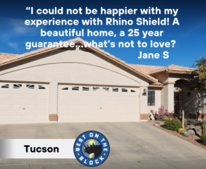 Tucson Az Home Done With Rhino Shield Exterior Paint Coatings, A Testimonial