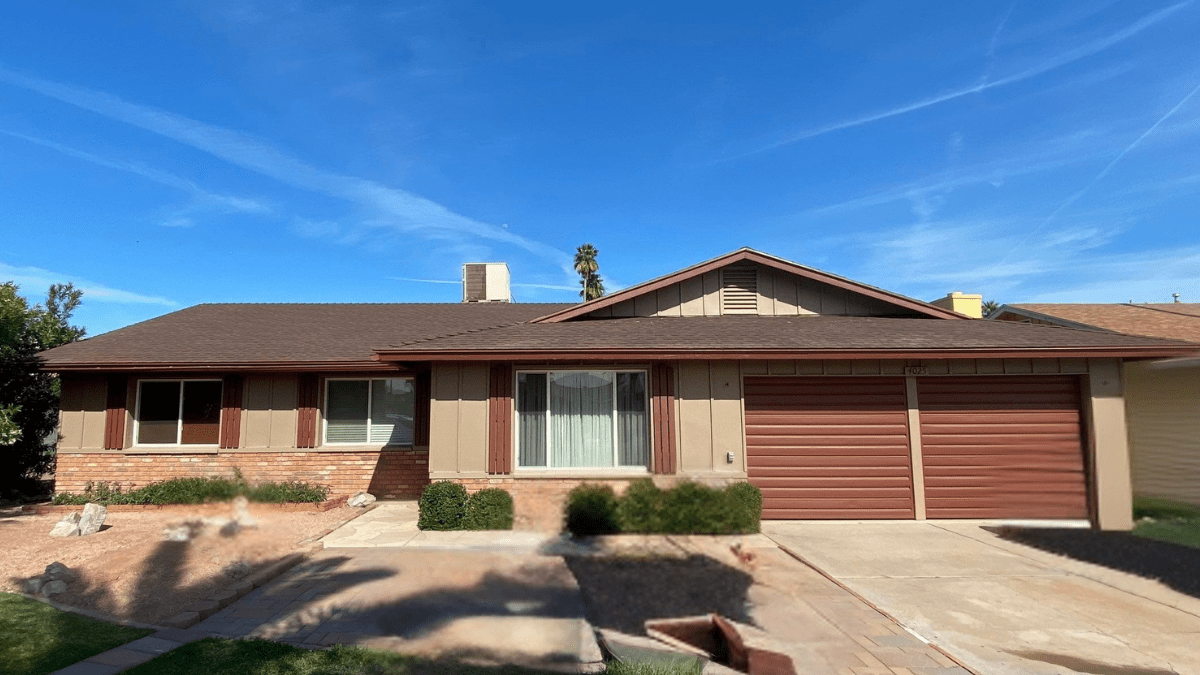 Wood House In Arizona.