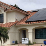 Arizona Home With Rhino Shield Exterior Paint Coating And Solar Panels.