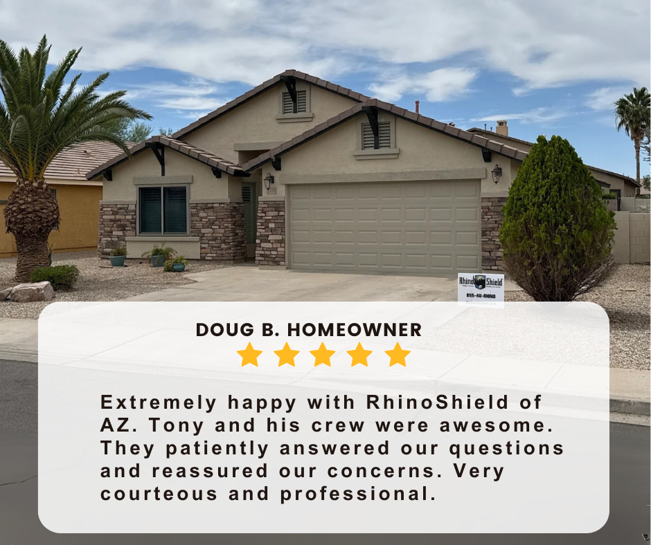 Stucco Repair In Phoenix Stucco Repair Testimonial From Rhino Shield Of Arizona Customer