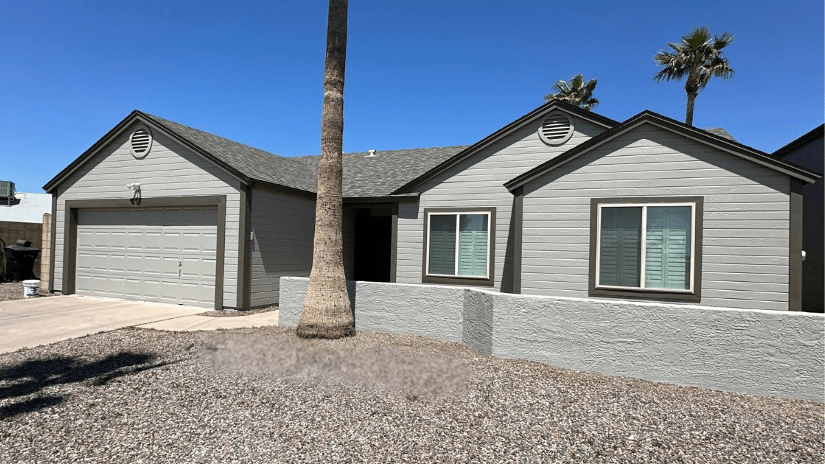 Home In Mesa, Arizona Transformed By Rhino Shield.