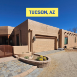 Transforming A Stucco Home In Tucson With Rhino Shield Evolution Of Home Coatings Tucson, Az Home With Rhino Shield Exterior Paint Coating