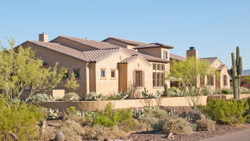 Arizona Home With Exterior Paint Coating From Rhino Shield.
